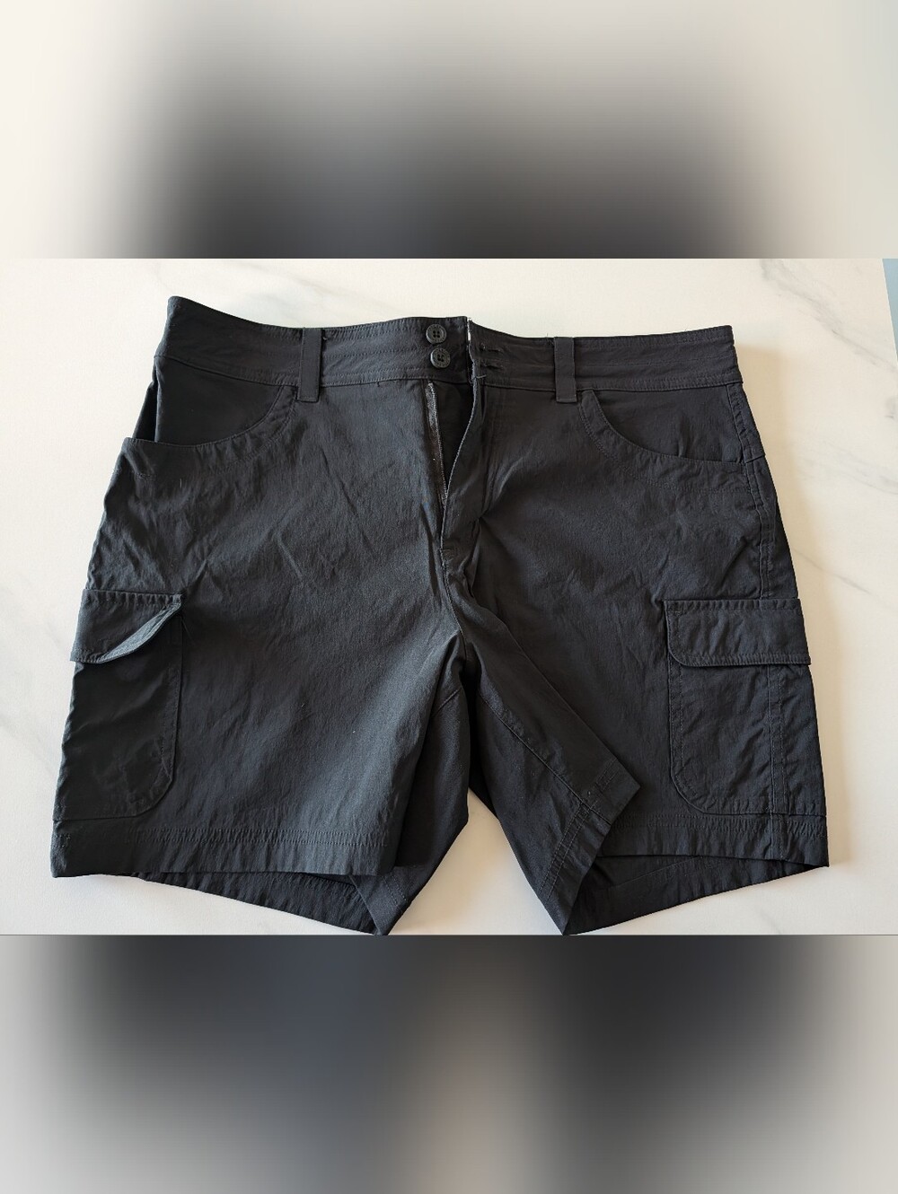 Eddie Bauer Black Women's Cargo Shorts